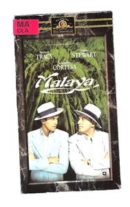 Malaya James Stewart Spencer Tracy Valentina Cortesa True Story VHS Tape 1949 - Imagen 1 de 8