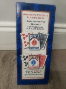 Standard Spielkarten, Pokergröße, 12 Stück - Bild 1 von 5