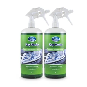 Greased Lightning Bug Buster 1Ltr Twin Pack - Bug & Bird Dropping Cleaner - Picture 1 of 1
