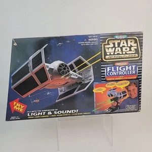 Darth Vader's Tie Fighter 1996 Star Wars Flight Controller Galoob Micro Machine - Picture 1 of 6