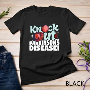 Mujer Parkinson's Parkinson's Awareness Parkinson Camisa Boxeo Camiseta Unisex - Imagen 1 de 15