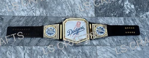 Los Angeles Dodgers 2024 World Series Championship Belt 2MM/4MM Brass & Zinc - Picture 1 of 5