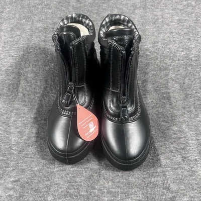 Easy Spirit Seimsledin Waterproof Ankle Boots Women's 7 Black New - Image 1 of 4