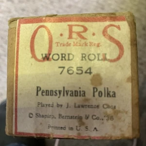Vintage Player Pianorolle 7654 Pennsylvania Polka - Bild 1 von 2