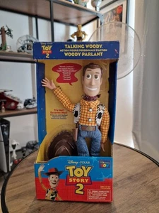 Vintage Disney Pixar Toy Story 2 Thinkway Talking Woody Doll BNIB ⭐️ - Picture 1 of 7