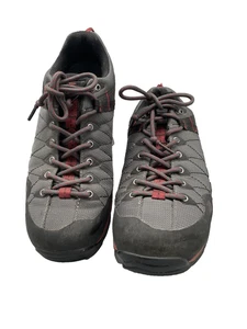 Oboz Men’s Grip Sole  Lowtop Mesh Sz 10d Trail Shoe -lugged Sole Grey - Brick - Picture 1 of 24
