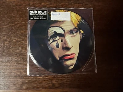 DAVID BOWIE  Silly Boy Blue / Love You Till Tuesday - Rare Picture Disc AS NEW - Image 1 of 2
