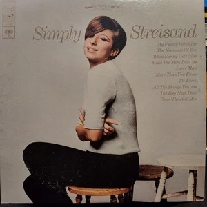 Barbra Streisand Simply Streisand Columbia Records CS 9482 33 RPM Vinyl LP - Bild 1 von 2