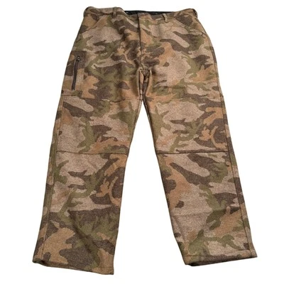 Pantalones de caza Cabela's invierno lana camuflaje carga aislados doble rodilla talla 44  Foto 1 de 4