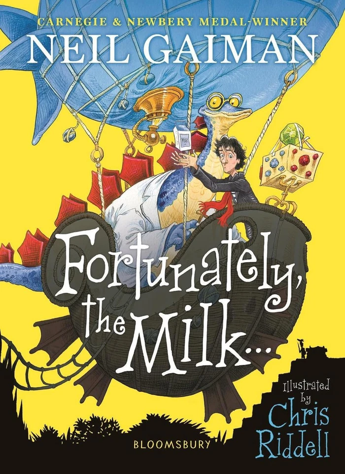 Fortunately, the Milk . . . by Neil Gaiman (English) Paperback Book - Image 1 of 1