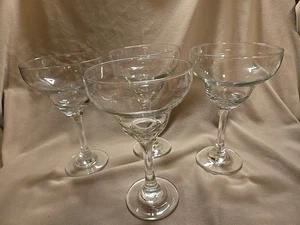 Margarita Stielgläser (4er Set) 7" hoch 4 1/4" Durchmesser - Bild 1 von 4