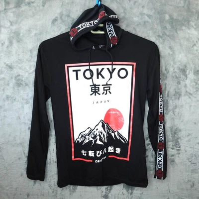 Camiseta Tokio Japón Para Hombre M Sudadera con Capucha Fresca Lavandería Estampado Gráfico Monte Fuji Foto 1 de 4