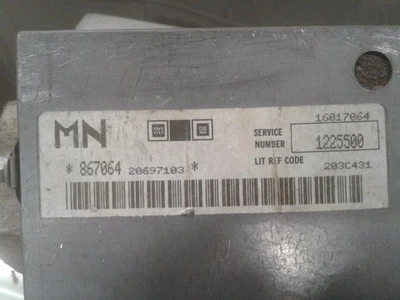 Электронный модуль управления двигателем ECM 6-231 3,8 л подходит для 82-83 BONNEVILLE 642069 - Изображение 1 из 3