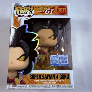 Funko Pop Plus Super Saiyan 4 Goku Dragonball GT New Protector Original 2077 - Picture 1 of 3