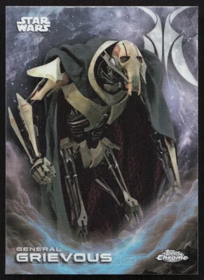 2025 Topps Chrome Star Wars General Grievous Costco Exclusive Card #CE-19 - Image 1 of 2