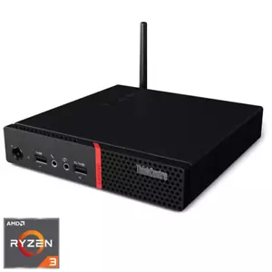 Lenovo M715Q Mini PC AMD Ryzen 3 PRO 8GB DDR4 SSD 256GB WIFI Computer Win 11 PRO - Foto 1 di 11