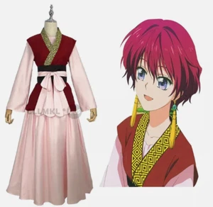 Anime Yona of the Dawn Akatsuki no Yona Cosplay Costume Uniform Halloween - Picture 1 of 9