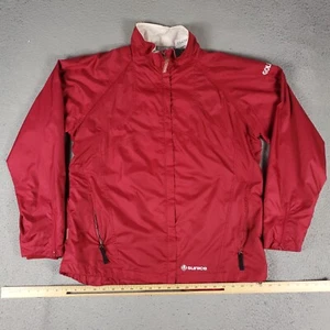 Sunice Jacket Mens Size XL Red Vintage Golf Full Zip Windbreaker Coat - Picture 1 of 14