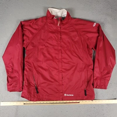 Chaqueta cortavientos Sunice para hombre talla XL roja vintage de golf cremallera completa Foto 1 de 4