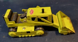 Vintage 1970's Tonka Pressed Steel Bulldozer Loader lime green - Picture 1 of 6