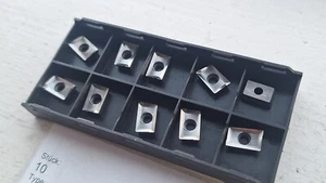 10 Gilbert Schmidt inserts APKT 1003PDFR-ALP K10 ( 1003 PDR PDFR aluminium AL ) - Picture 1 of 4