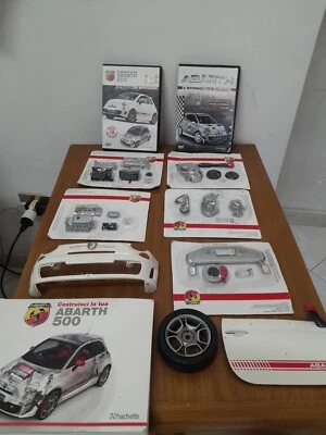 Costruisci la tua Fiat Abarth 500 Hachette fascicoli istruzioni di montaggi dvd - Immagine 1 di 4