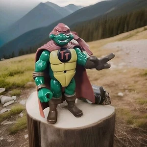 Tartarughe Ninja Teenage Mutant 2004. Tartaruga Titan Mike. Compagni di gioco figure 5 pollici. - Foto 1 di 4
