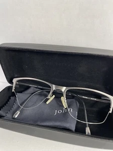 John Varvatos Herren Brille Soft Randlos GunMetal V154. 54 mm - braucht Objektive EUC - Bild 1 von 14
