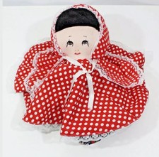 Vintage Little Red Riding Hood Doll 3 in 1 Grandma, Big Bad Wolf, Plush 11.5"