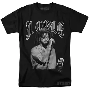 J Cole Tee Tour Merch 90s Hip-Hop Rap Vintage style T-Shirt Gift Full Size S-4XL - Picture 1 of 5