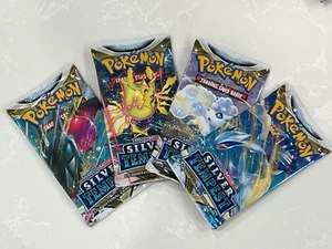 Pokemon TCG: Sword & Shield Silver Tempest x1 Booster Pack Sealed Official - Picture 1 of 4