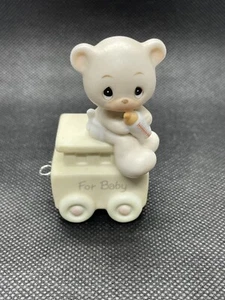 Precious Moments Birthday Train, Age Birth,May Your Birthday Be Warm - Picture 1 of 6