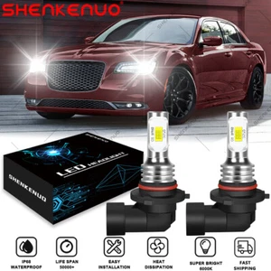 Para Chrysler 300 2016-2021 - 2X 9005 Faros LED Delanteros Viga Alta/Baja HKB - Imagen 1 de 10