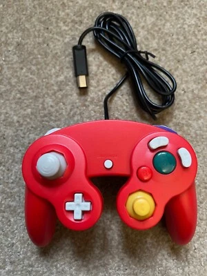 Nintendo Gamecube Controller - Mario Red - Image 1 of 4