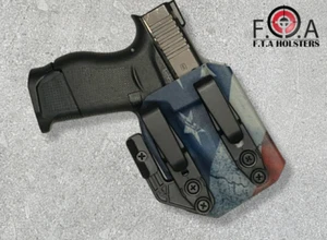 Ultra Body Hug US Flag Concealment Holsters Inside the waistband with claw - Picture 1 of 3