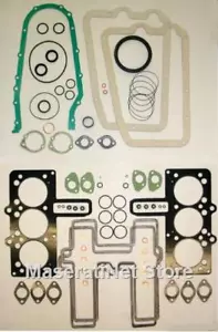 MASERATI MERAK LATE COMPLETE FULL ENGINE GASKET SET - Picture 1 of 2