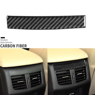 Real Carbon Fiber Interior Rear Air Vent Outlet Cover For Lexus GS GS350 2012-20 — 第 1/4 张图片