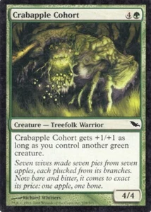 CRABAPPLE COHORT 109/301 SHADOWMOOR MTG MAGIC HP (yourdeckbuilder) - Picture 1 of 1