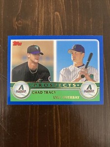 CHAD TRACY & LYLE OVERBAY 2003 TOPPS PROSPECTS  CARD #678