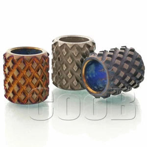 CooB SOLID TITANIUM Paracord Bead *TRUCK* Beads for Bracelet Lanyard KeyChain - Picture 1 of 10