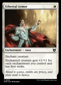 MTG - ETHEREAL ARMOR - Wilds of Eldraine Com (C) - Bild 1 von 1