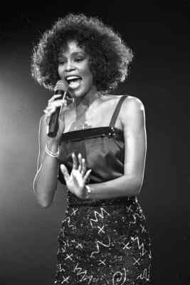 Whitney Houston Composer Actor Print Wall Art Home Decor - POSTER - Image 1 of 2