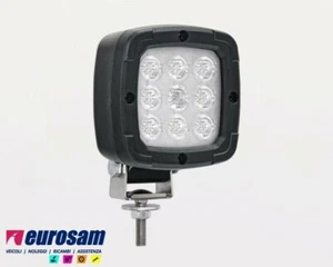 Faro Faretto De Travail LED 12/24/48V 6000K IP68 ADR 1800 LM Noir SUV 4X4 Camion - Imagen 1 de 4