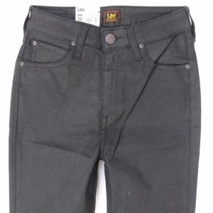 NEW Womens Lee IVY Stretch Skinny Black Jeans W28 L34 Size 8 BNWT - Picture 1 of 8