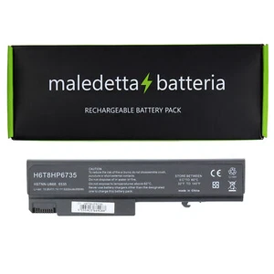 Batteria NERA 10.8-11.1 V 5200 mAh per Hp-Compaq EliteBook 6930p - Foto 1 di 9