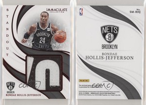 2018-19 Panini Immaculate Standout Memorabilia Red /25 Rondae Hollis-Jefferson
