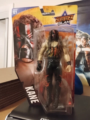 WWE Kane Summer Slam Series 121 Basic Action Figure Mattel NEW SEALED  Toy Sale Cover
