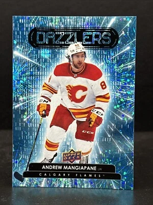 2022-23 Upper Deck Series 1 - Dazzlers Blue #DZ-49 Andrew Mangiapane - Image 1 of 2