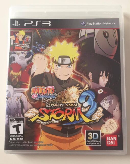 Naruto Shippuden: Ultimate Ninja Storm 3 - Jogo PS3 - Sony - Jogos