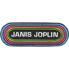 JANIS JOPLIN - RAINBOW - EMBROIDERED PATCH - BRAND NEW - MUSIC BAND 4497